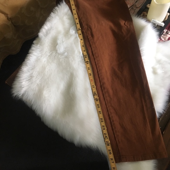 Gloria Vanderbilt Amanda Brown Rustic Jeans - Picture 7 of 9